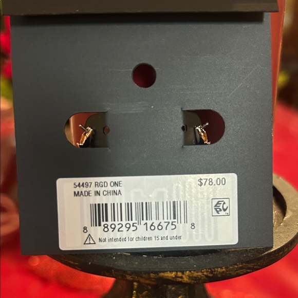 Coach Rose Gold Hoop Earrings - Picture 4 of 5